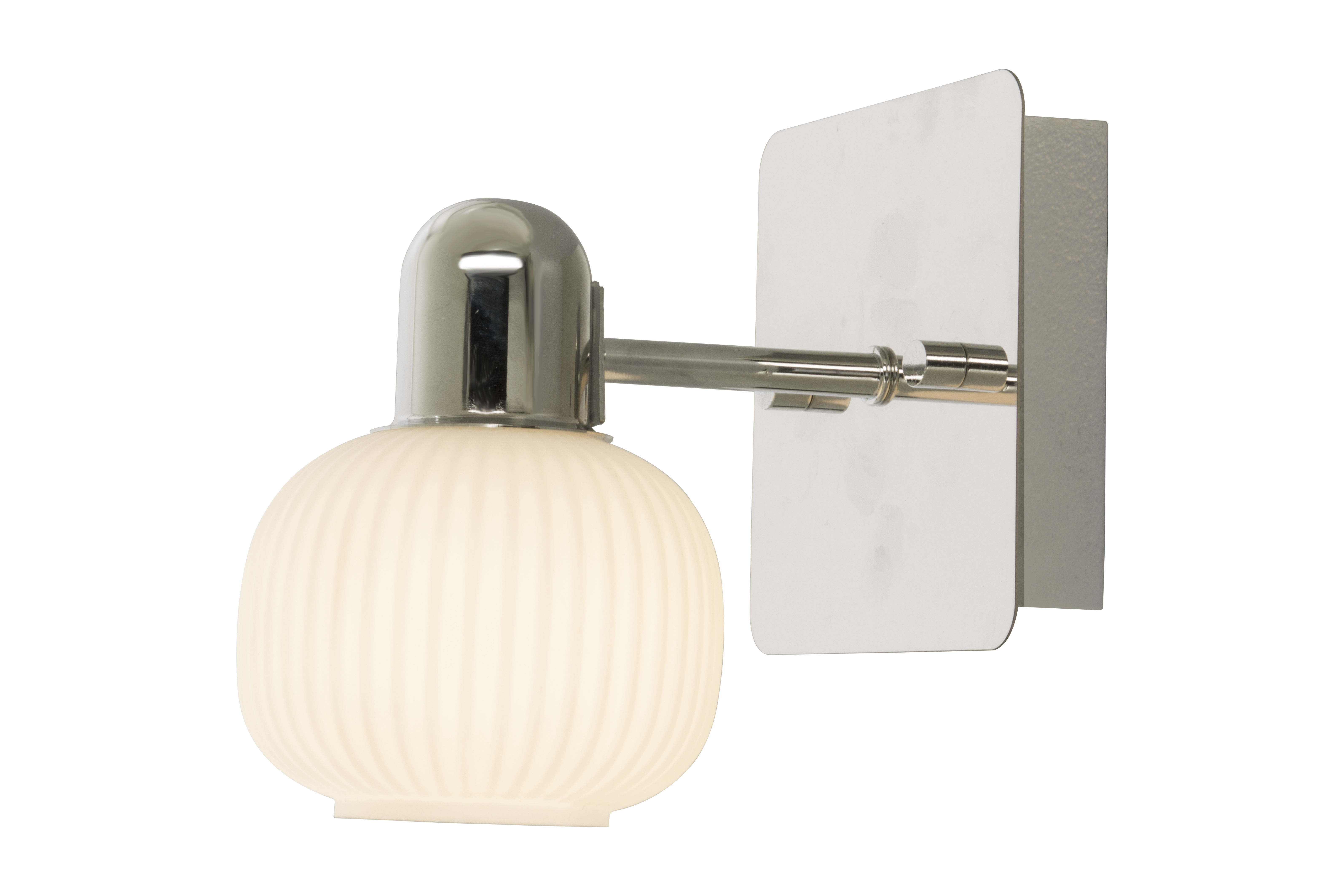 MESSINA vägglampa bad 1a krom/vit - Aneta Lighting