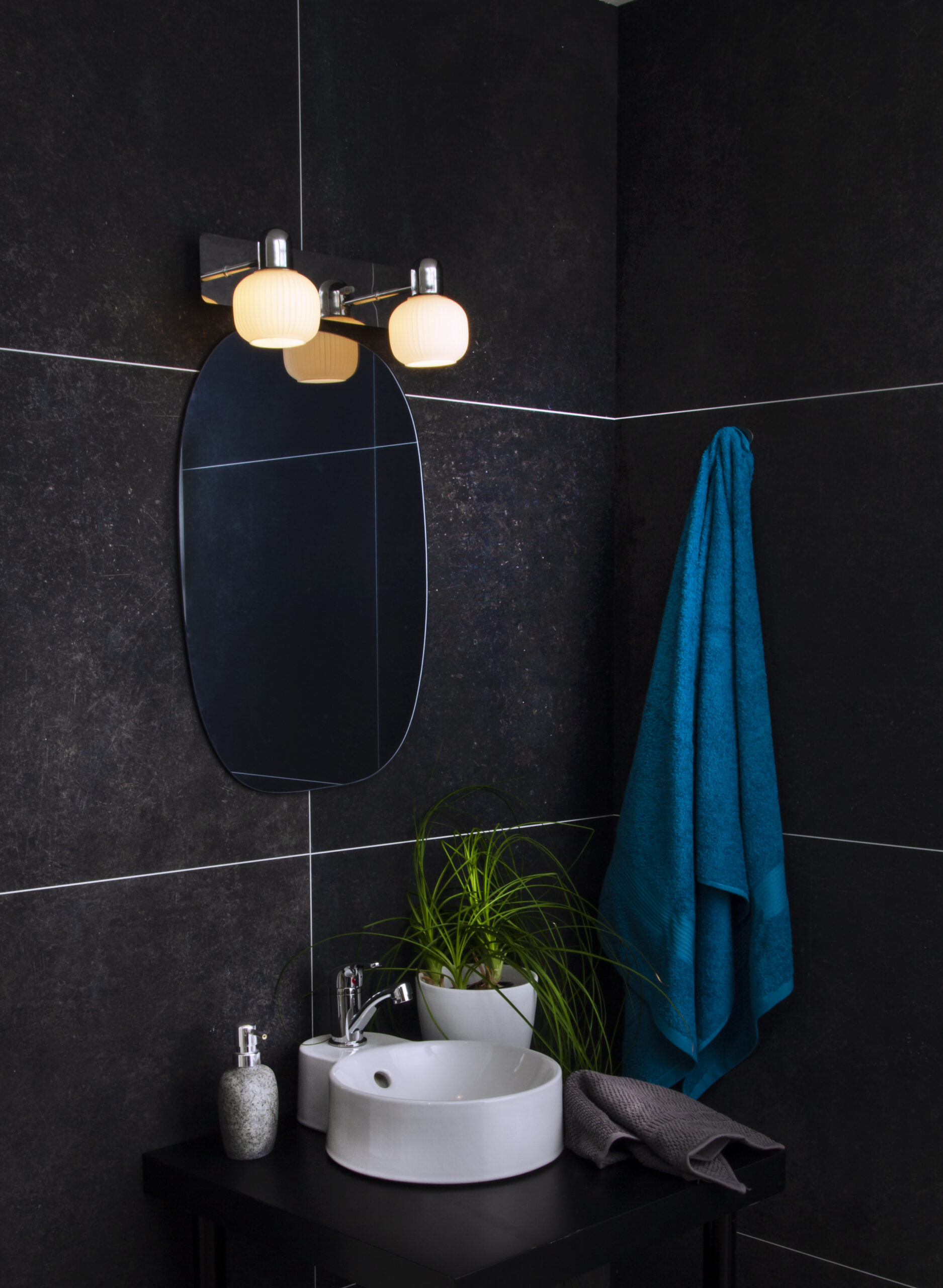 MESSINA vägglampa bad 2a krom/vit - Aneta Lighting - 3