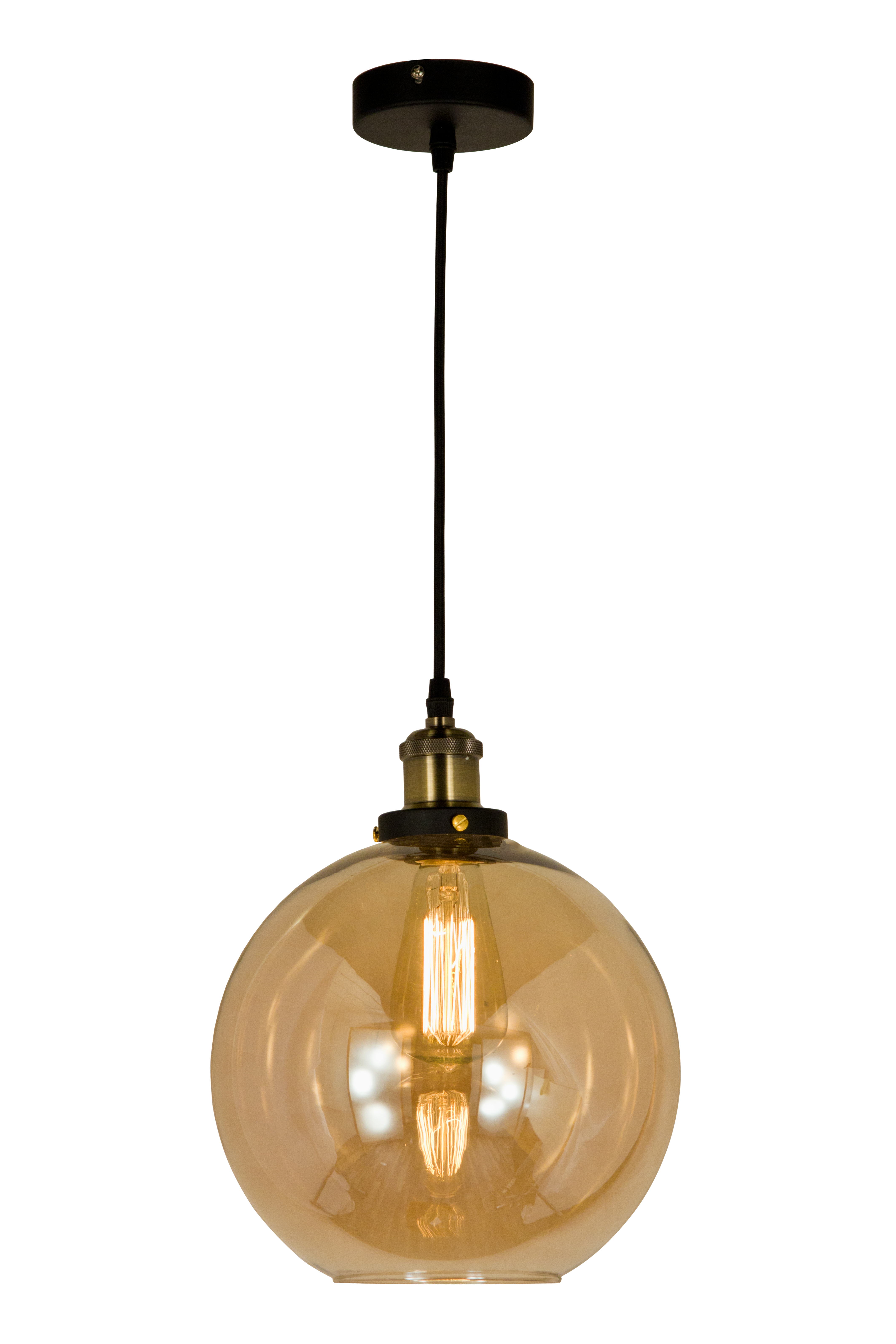BEATRICE taklampa, antik/amber - Aneta Lighting - 2