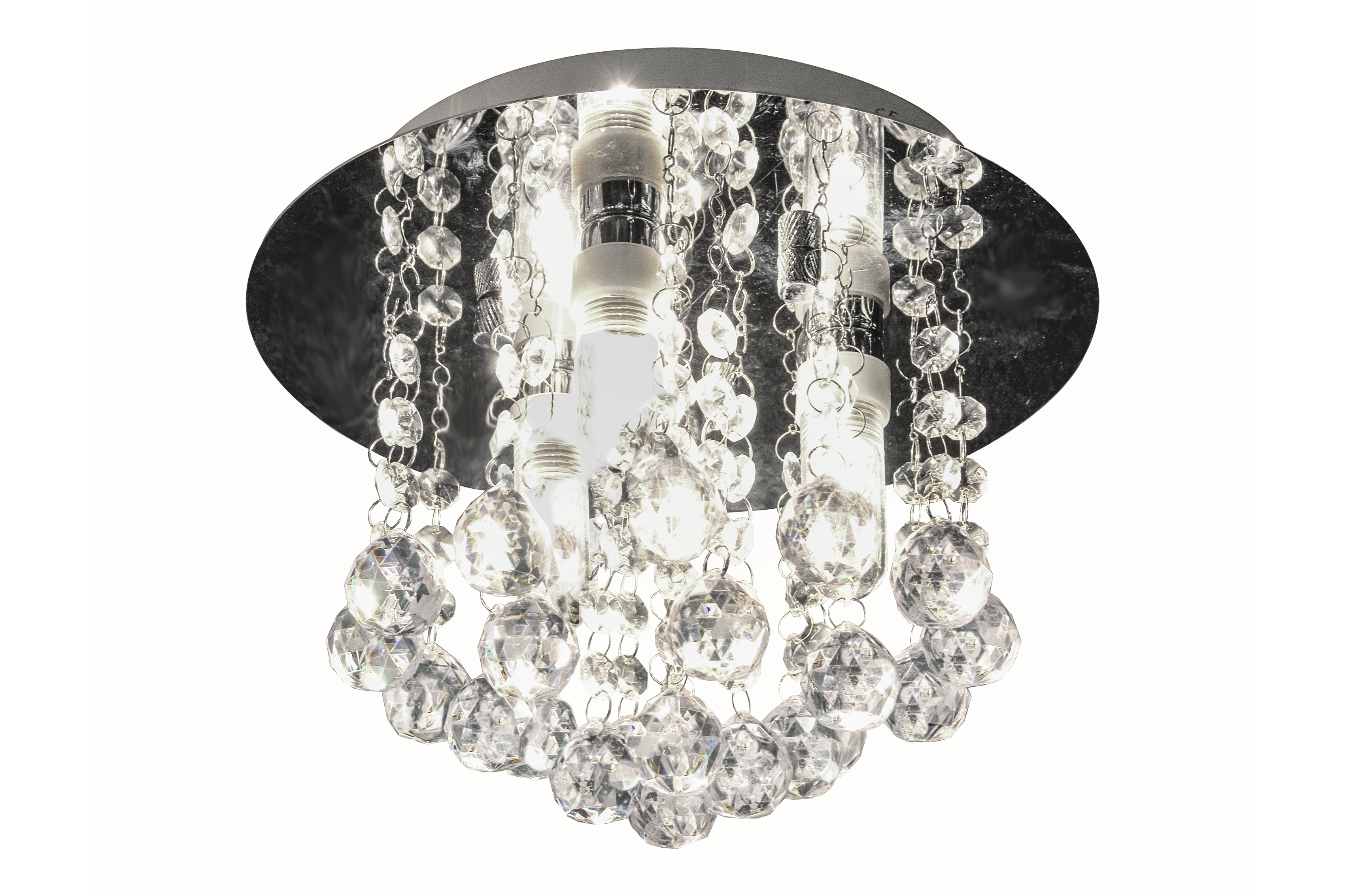 NICOLINE plafond bad, krom - Aneta Lighting