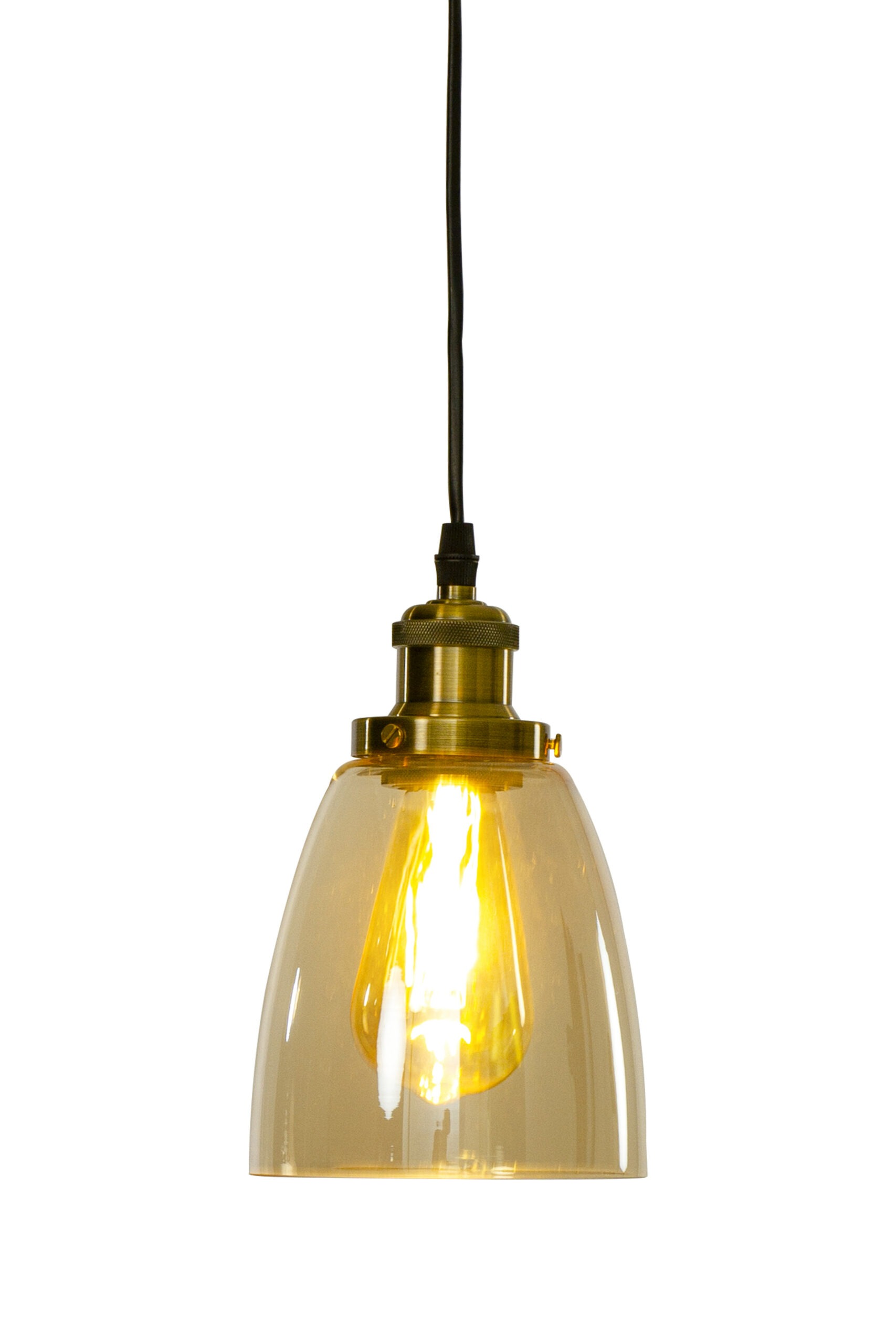 NIKI fönsterlampa, antik/amber - Aneta Lighting