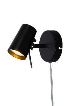 PILOT väggspot. svart - Aneta Lighting