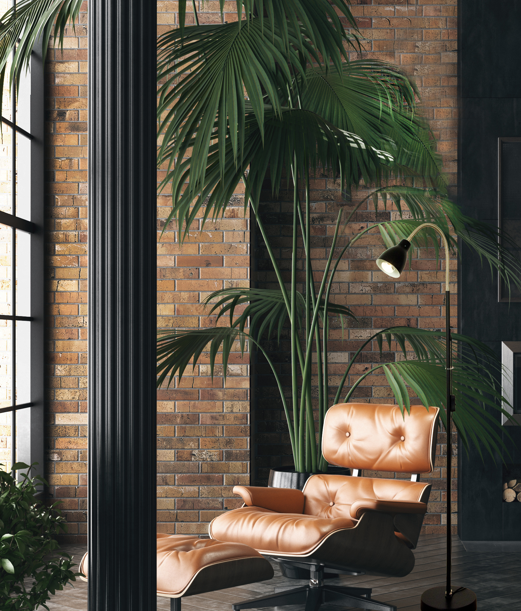 SAREK golvlampa, svart - Aneta Lighting - 2