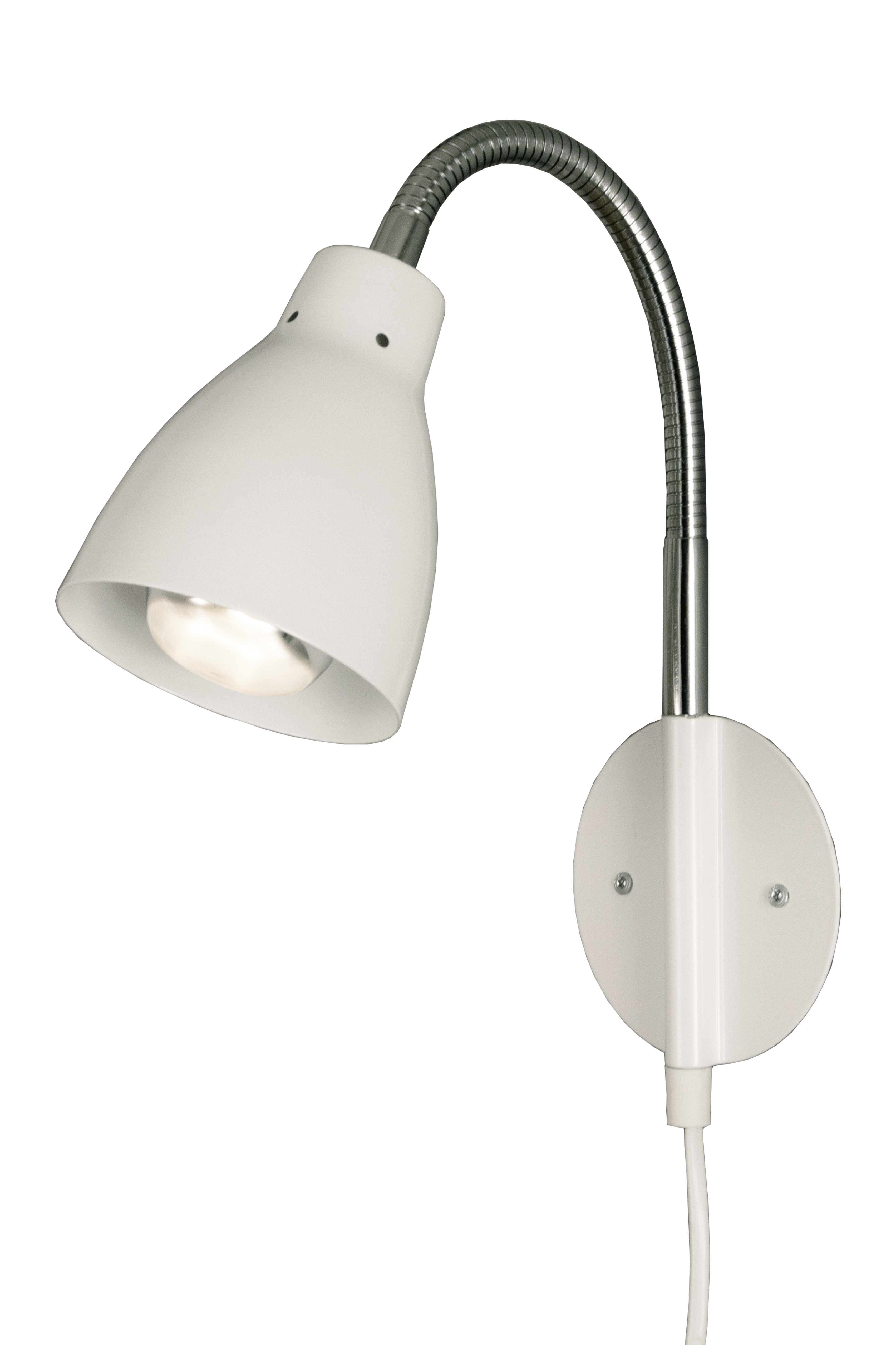 SAREK vägglampa. vit - Aneta Lighting