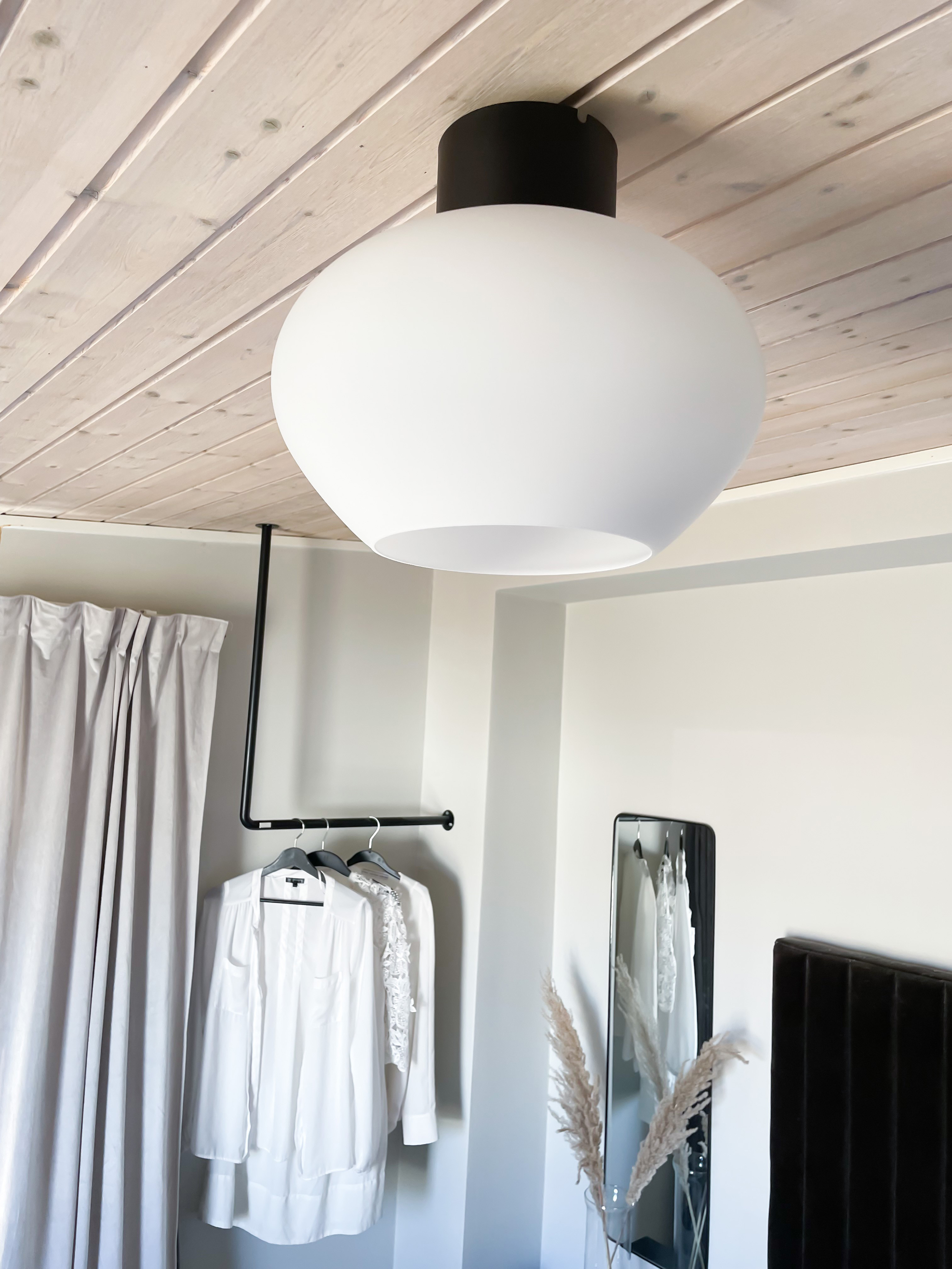 BELL plafond stor, svart/vit - Aneta Lighting - 5
