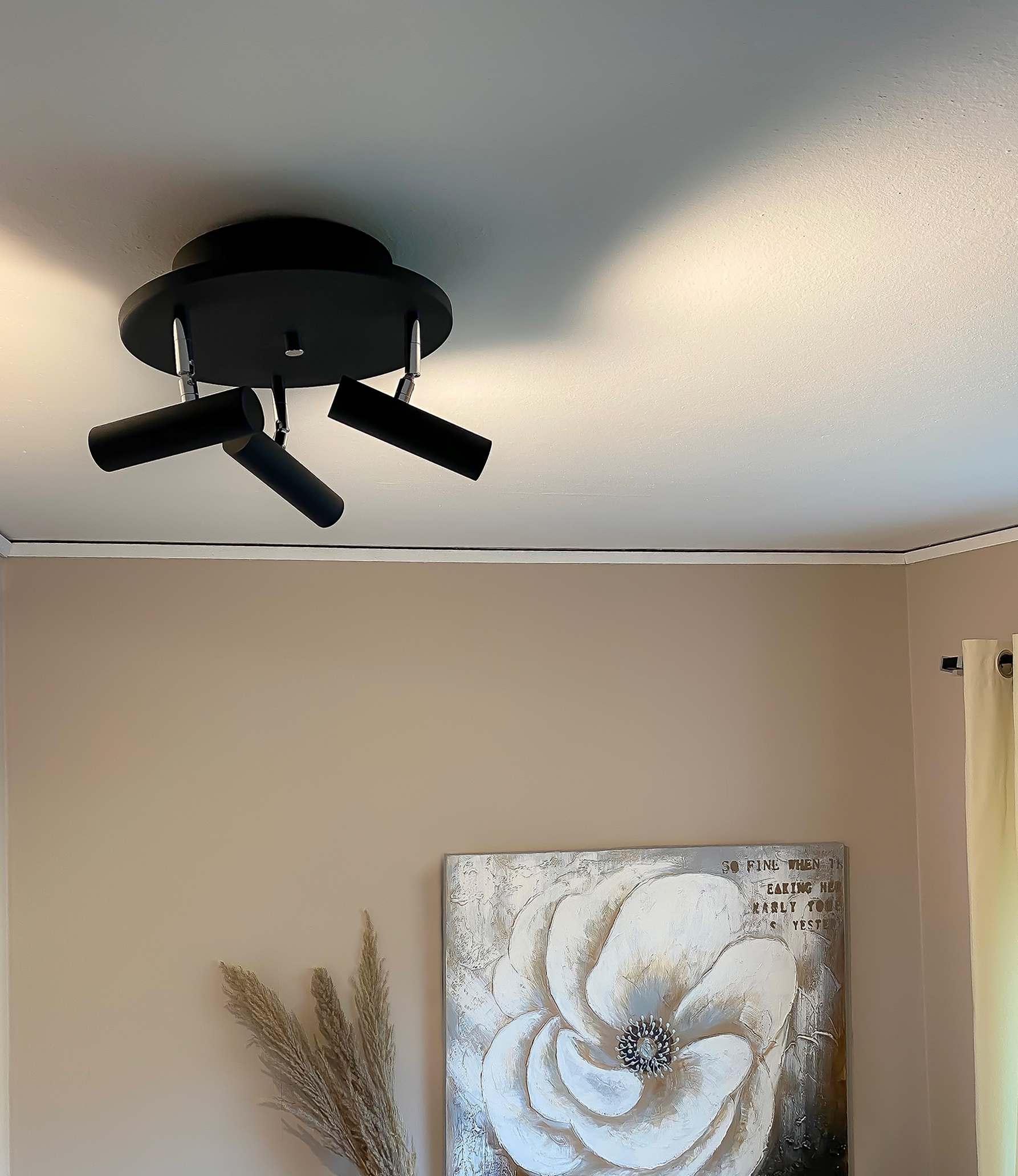 ARTIC takspot rund 3:a, svart - Aneta Lighting - 5
