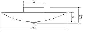 STRÅLA plafond vit/stål - Aneta Lighting - 3