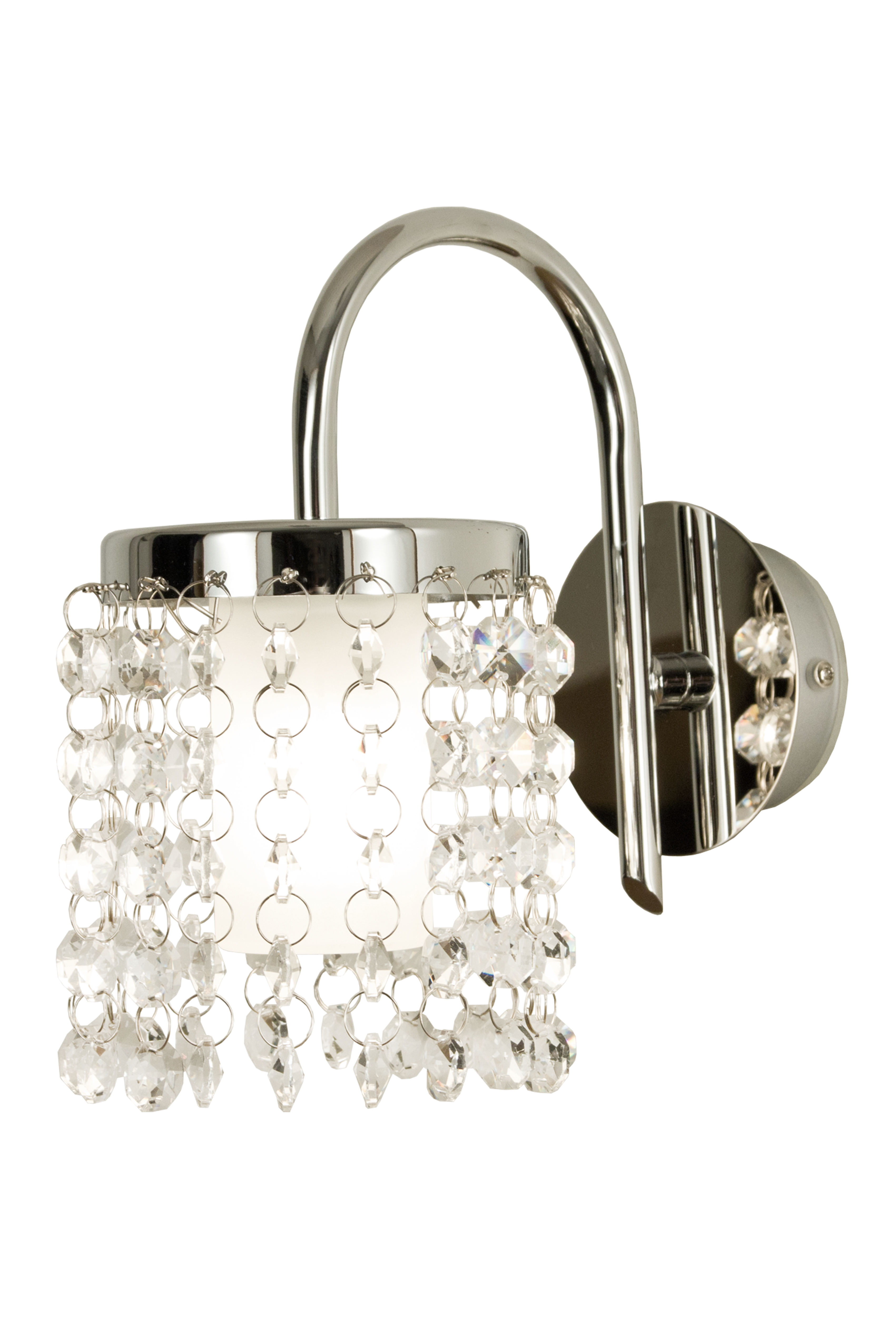 TERESA vägglampa bad, krom/klar - Aneta Lighting