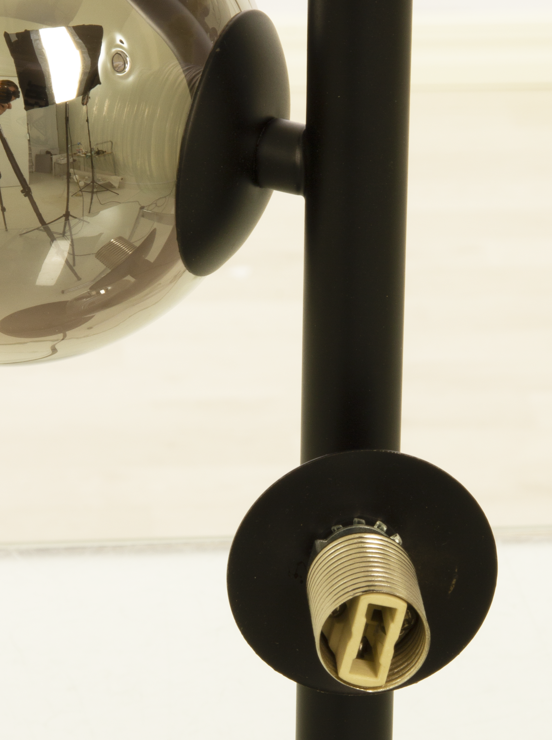 MOLEKYL bordlampa 3a, svart/rök - Aneta Lighting - 8