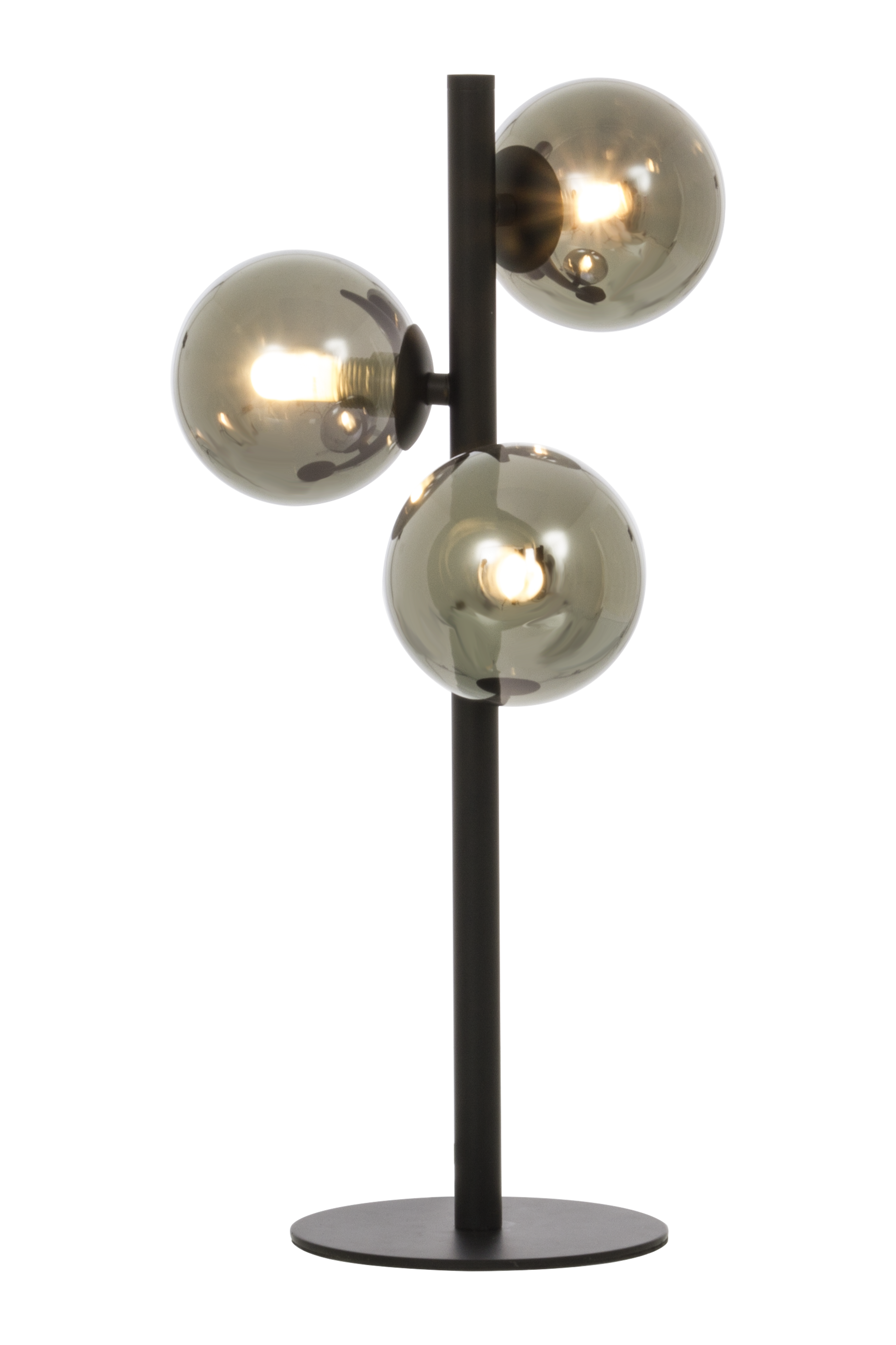 MOLEKYL bordlampa 3a, svart/rök - Aneta Lighting - 2
