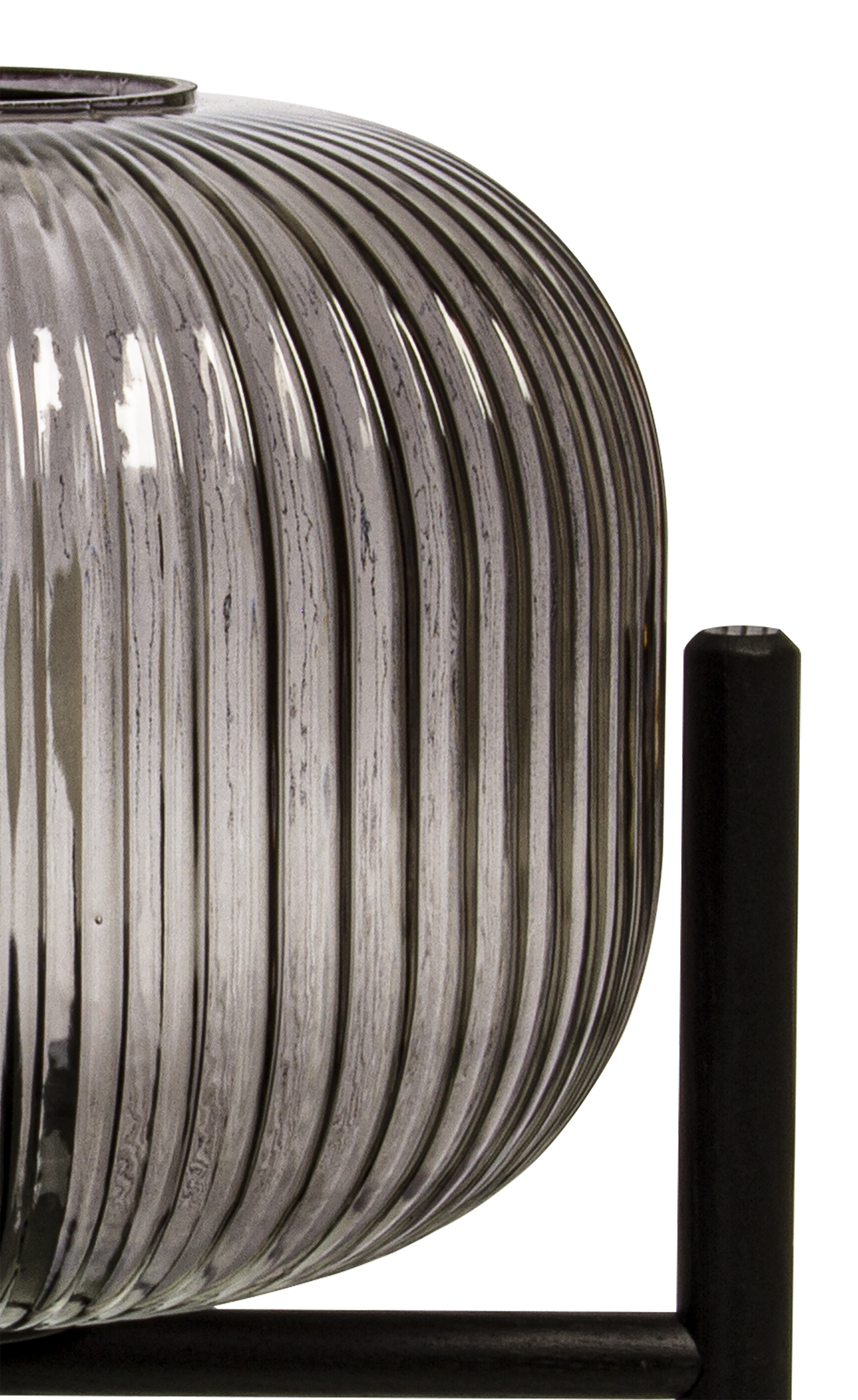VINDA bordlampa stor, svart/rök - Aneta Lighting - 4