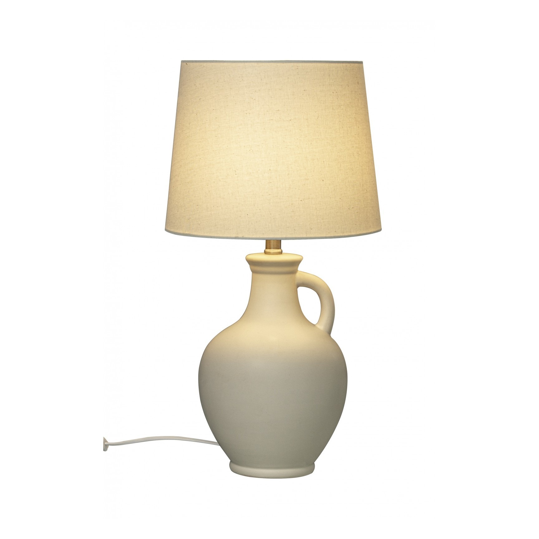 ATHENA bordslampa, naturvit - Aneta Lighting