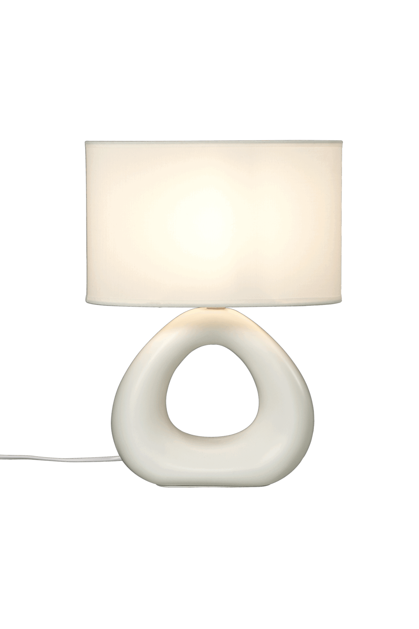 Eleni bordslampa, naturvit E27, inkl. skärm - Aneta - 2