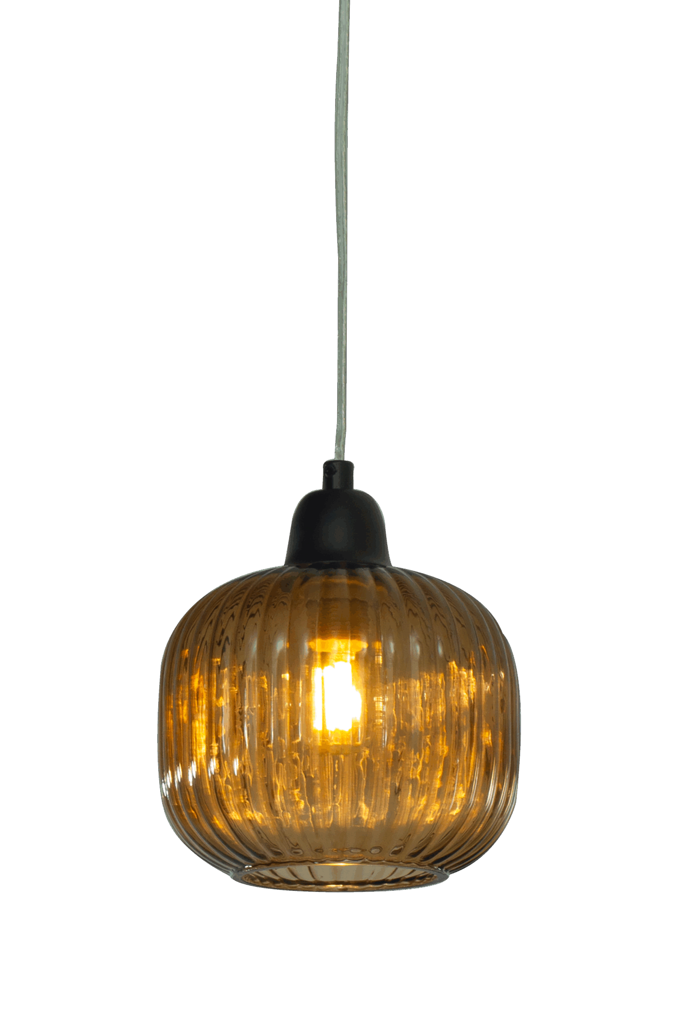 ELIN fönsterlampa stor brun / svart - Aneta Lighting