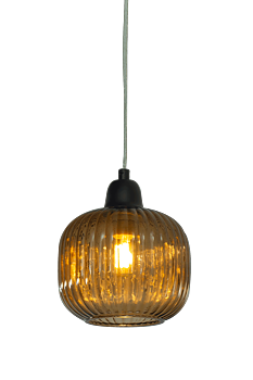 ELIN fönsterlampa stor brun / svart - Aneta Lighting