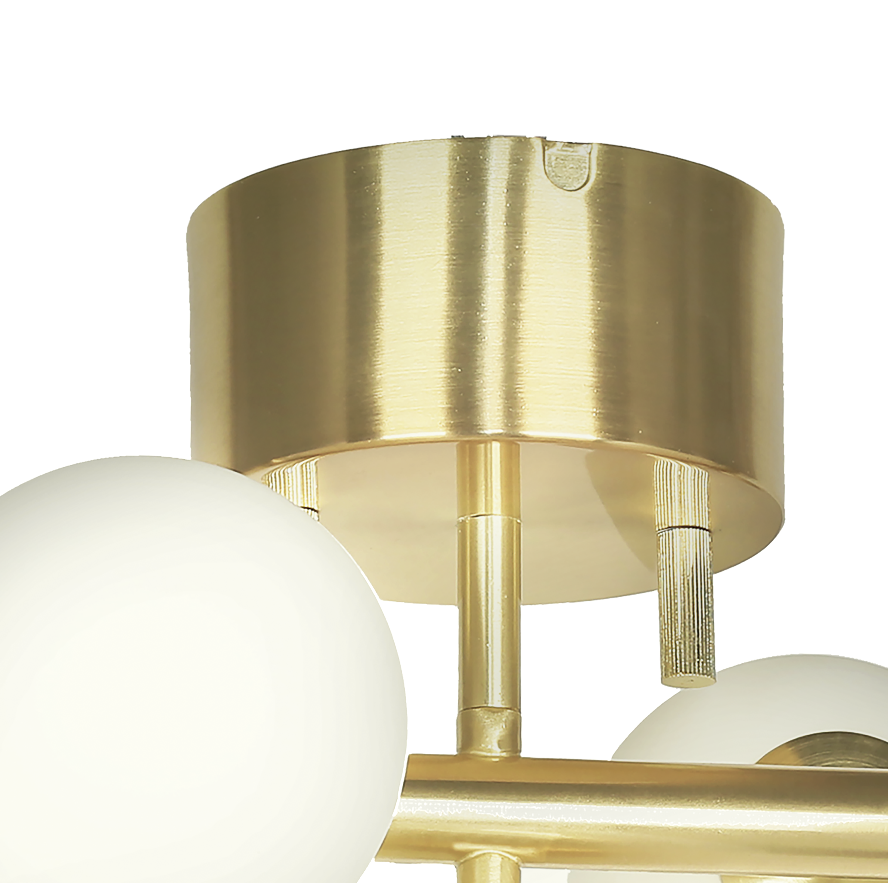 MOLEKYL plafond, matt mässing/vit - Aneta Lighting - 8