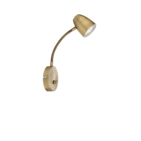 SANDNES vägglampa, antik - Aneta Lighting