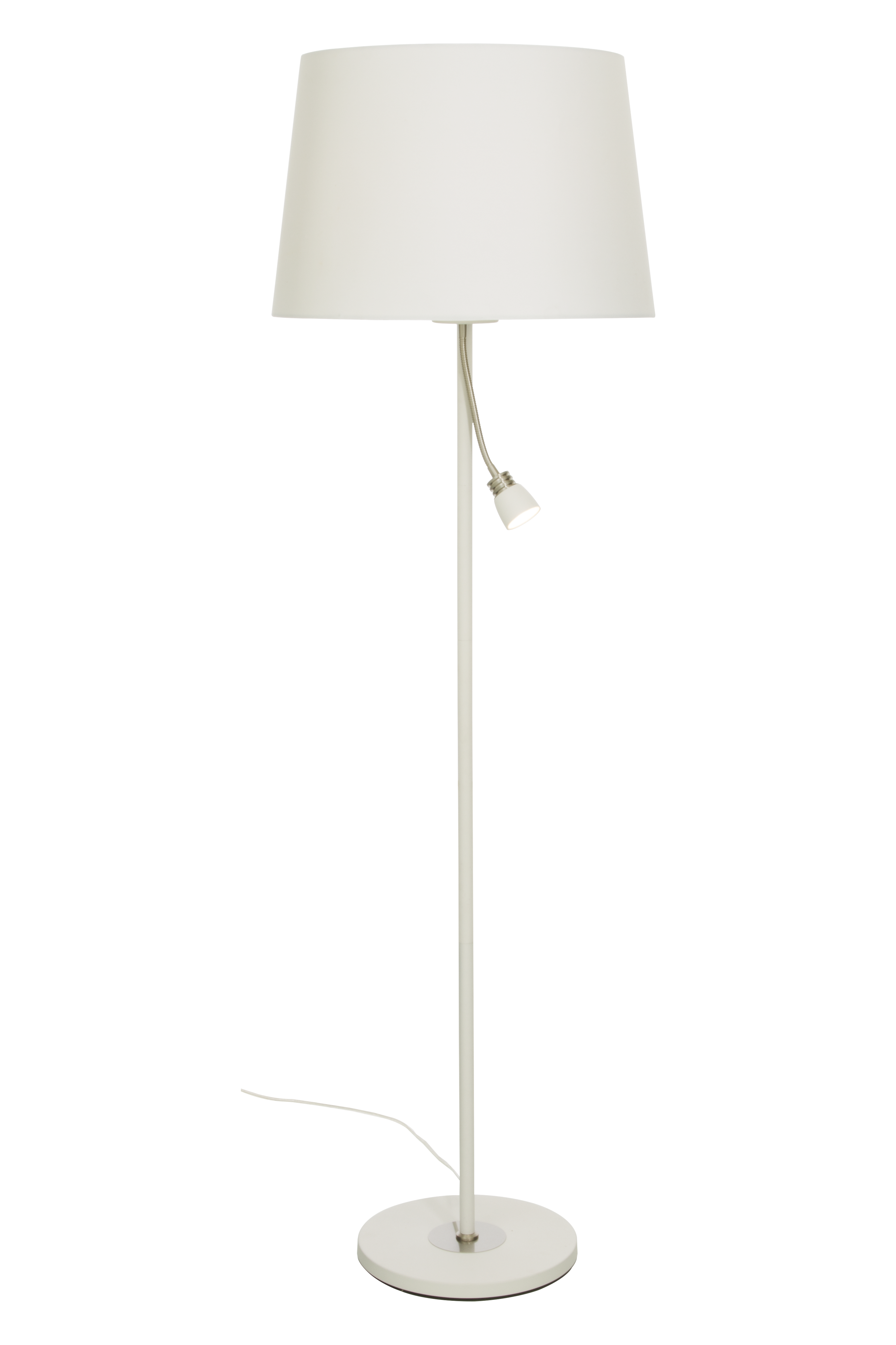 EKETORP golvlampa., vit/stål - Aneta Lighting - 2