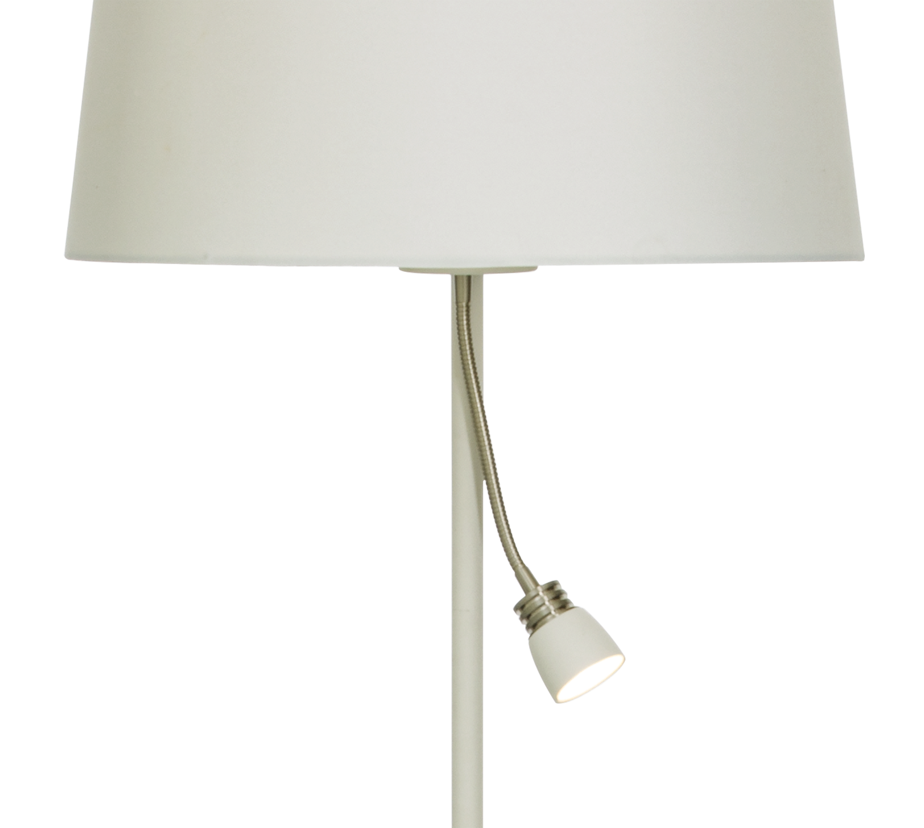 EKETORP golvlampa., vit/stål - Aneta Lighting - 3