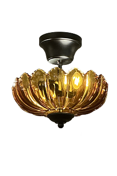 SOFIA plafond brun / svart - Aneta Lighting