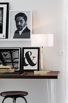 Bordlampa Savoy Mässing - Markslöjd