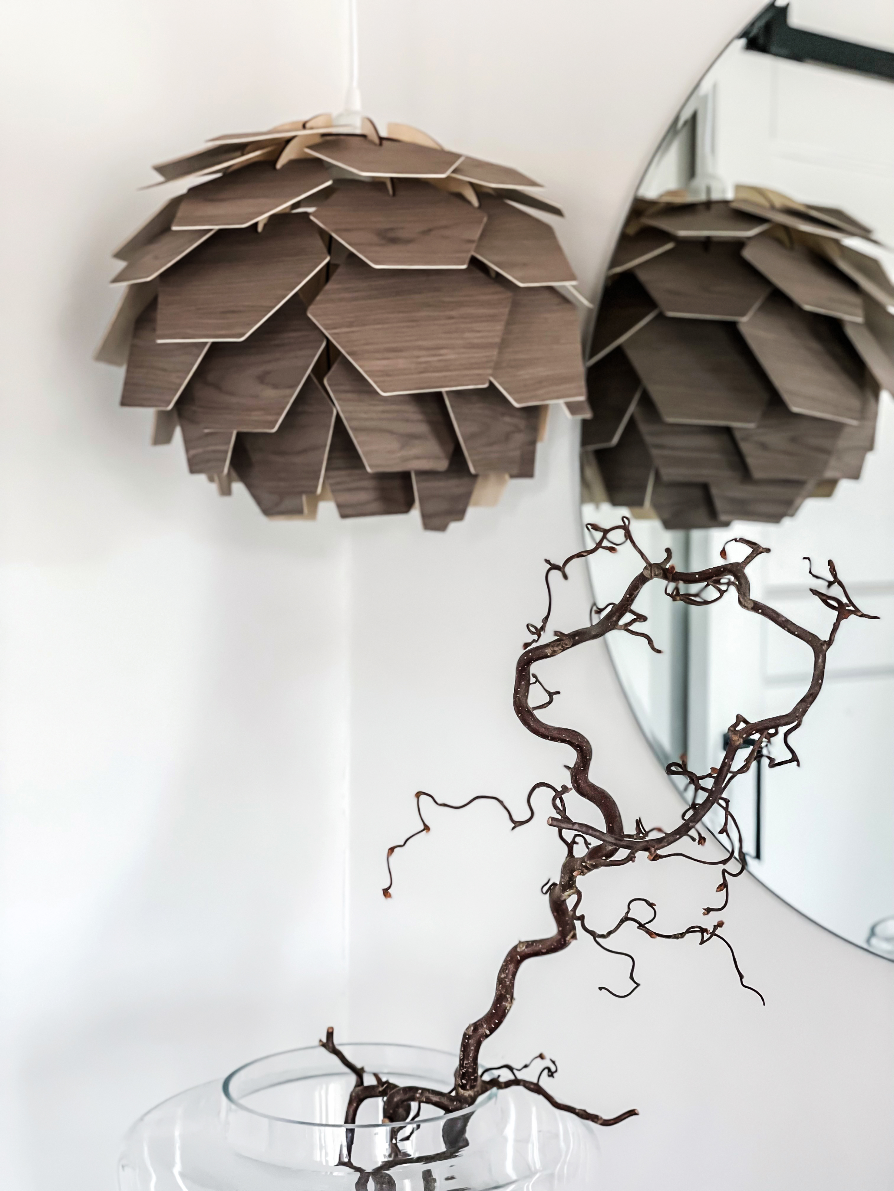 CARPATICA taklampa 40cm brunbets - Aneta Lighting - 4