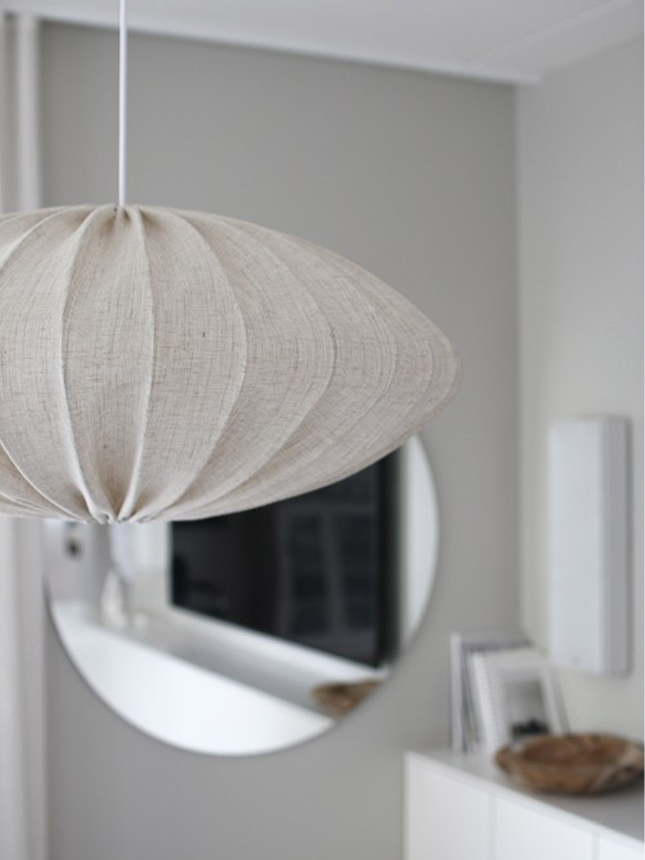 Ellipse 80 linen Natural - Watt & Veke