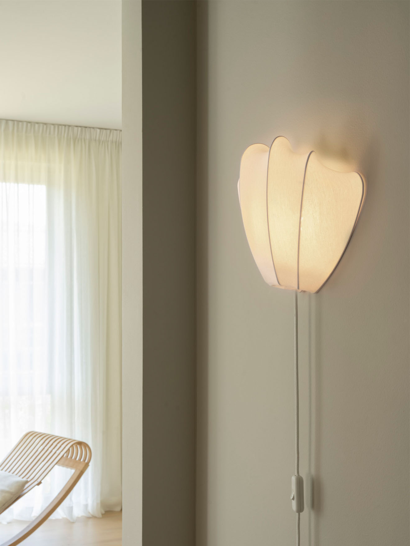 Anna wall S cotton White - Watt & Veke
