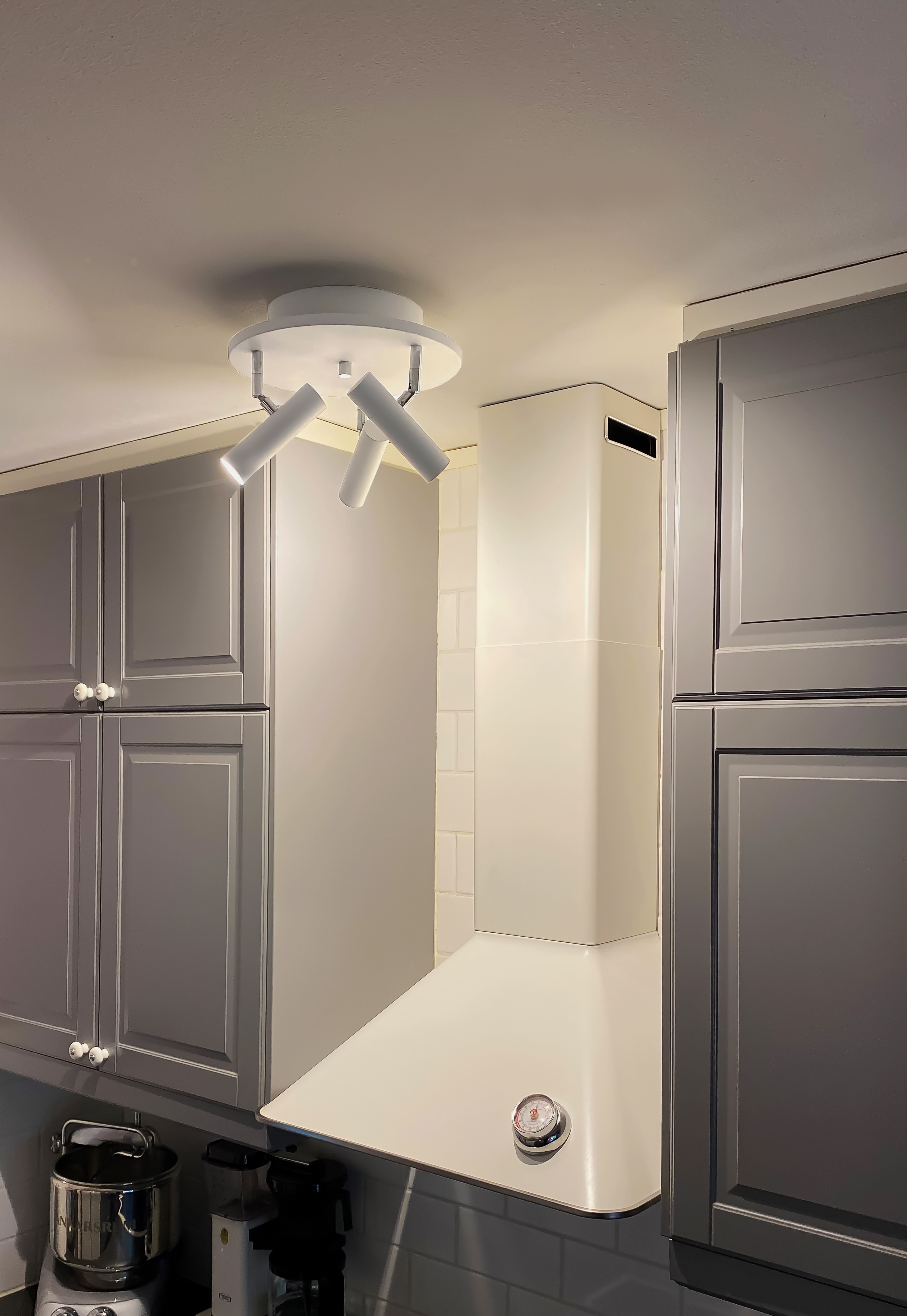ARTIC takspot rund 3:a, vit - Aneta Lighting - 4