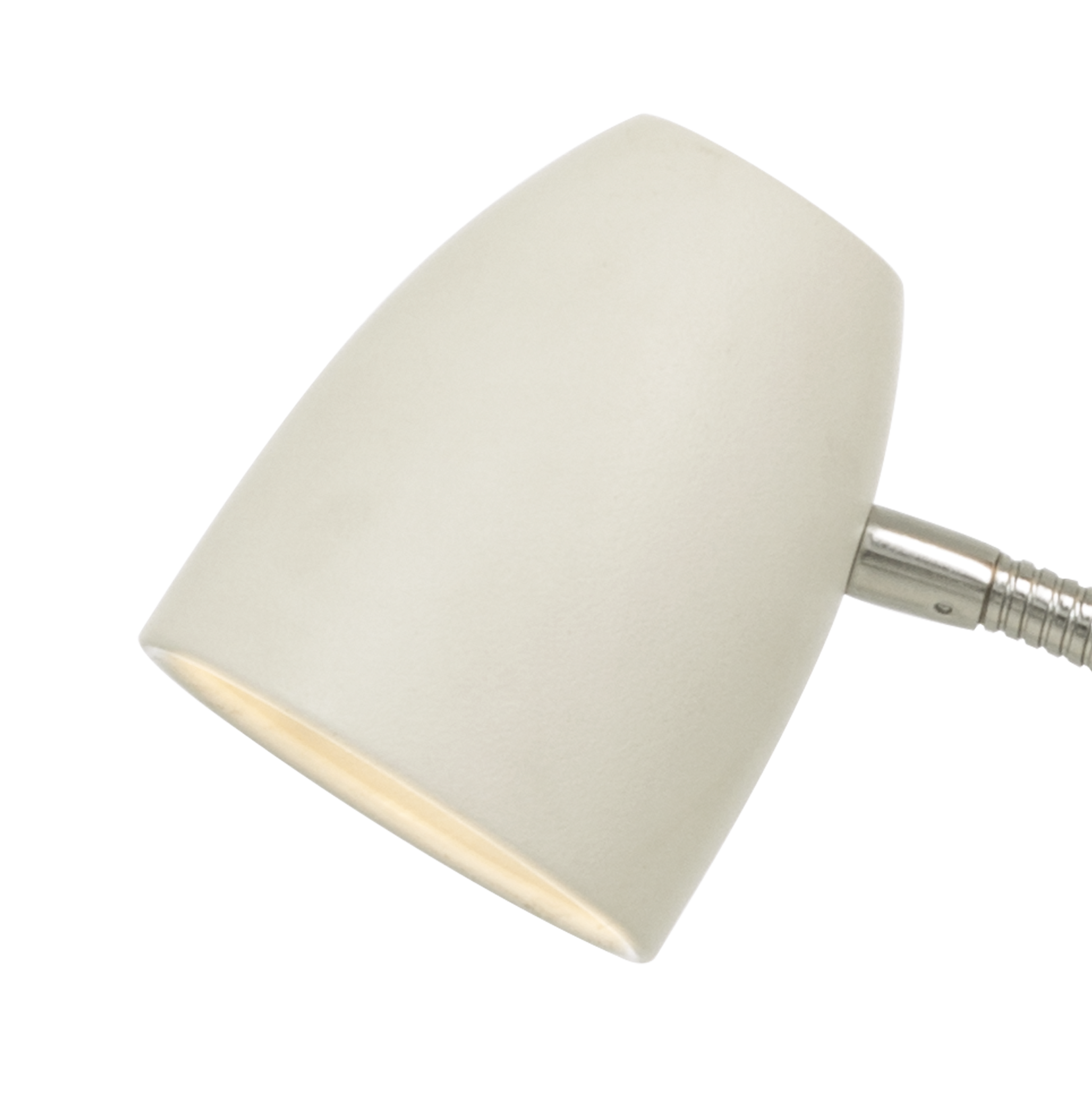 SANDNES klämlampa, vit/krom - Aneta Lighting - 5