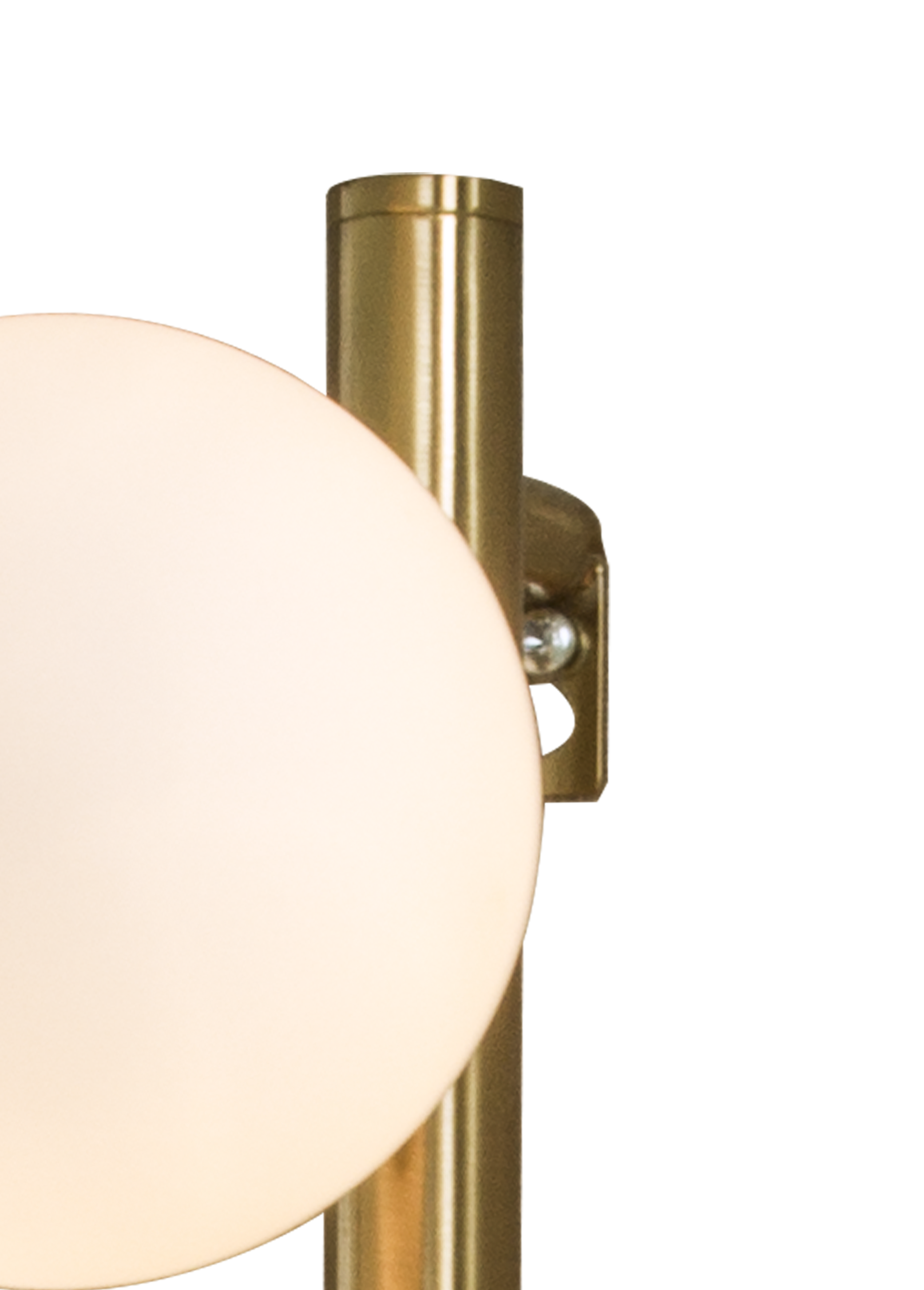 MOLEKYL vägglampa, matt mässing/vit - Aneta Lighting - 7