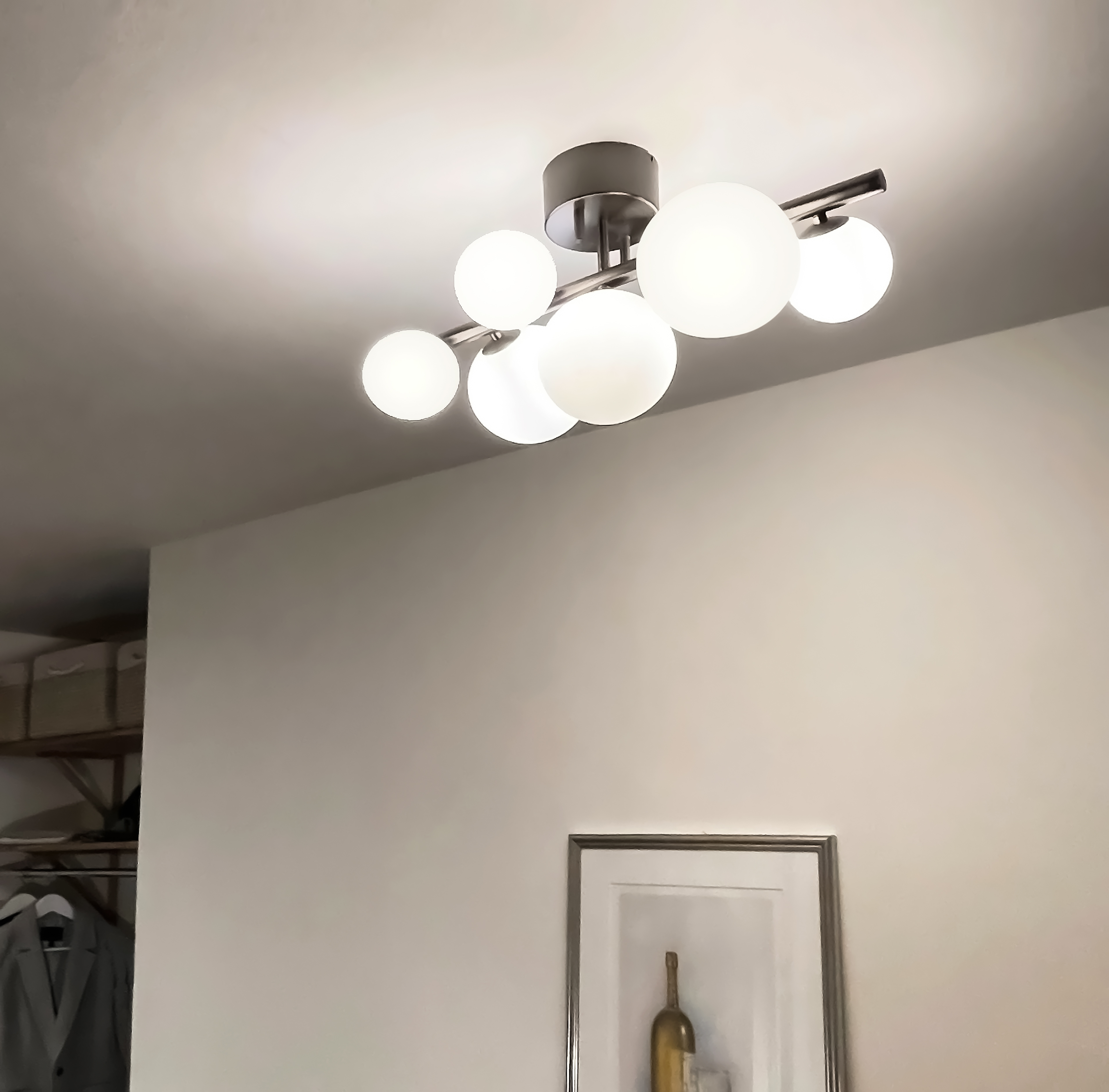 MOLEKYL plafond, tenn/vit - Aneta Lighting - 3