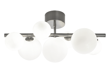 MOLEKYL plafond, tenn/vit - Aneta Lighting