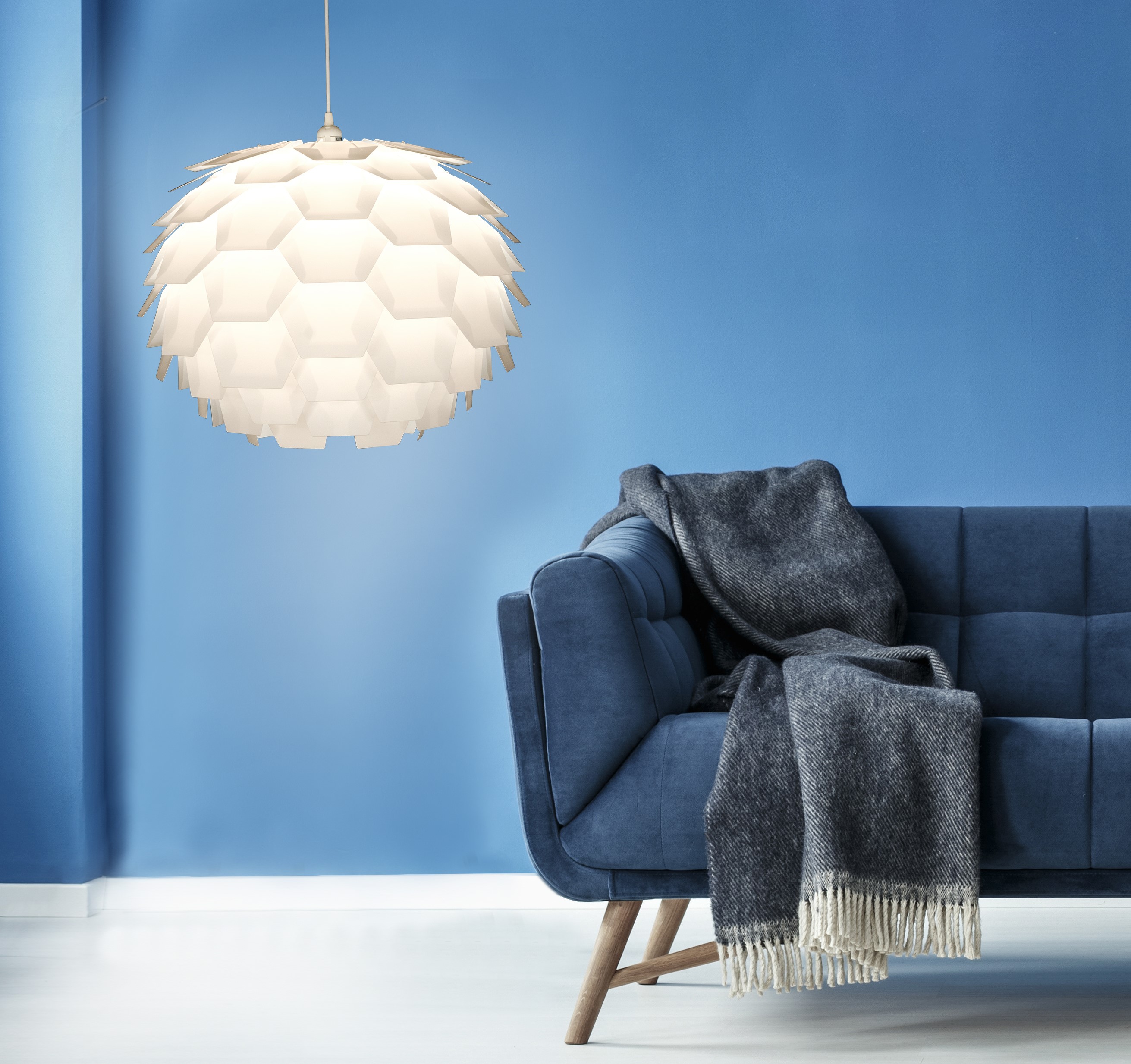CARPATICA taklampa Ø60, vit - Aneta Lighting - 4