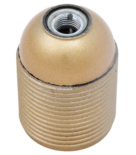 Lamphållare E27 NIP gäng guld