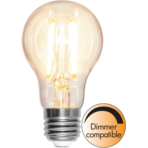 LED-lampa E27 A60 Clear - Star Trading