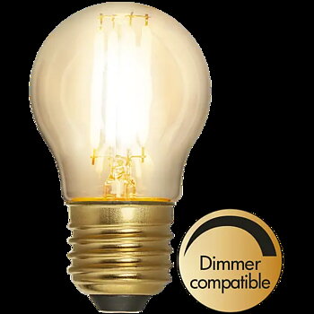 LED-lampa E27 G45 Soft Glow - Star Trading
