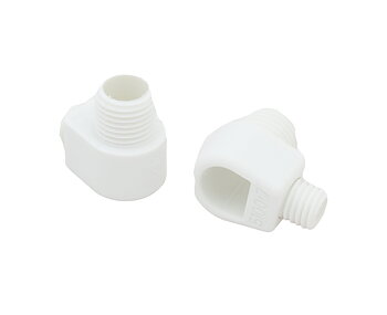 Dragavlastning 5 mm utv vit skruvad