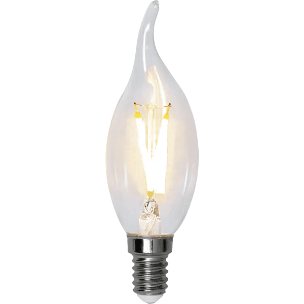 LED - lampa E14 C35 Clear - Star Trading