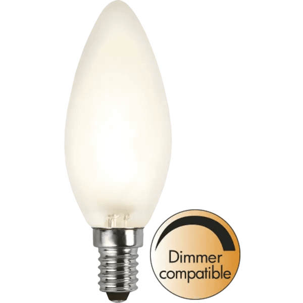 LED - lampa E14 C35 Frosted - Star Trading