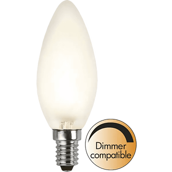 LED - lampa E14 C35 Frosted - Star Trading