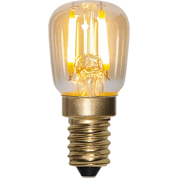 LED - lampa E14 ST26 Decoled Amber - Star Trading