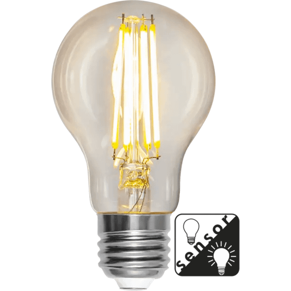 LED - lampa E27 A60 Sensor clear - Star Trading