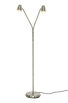 SANDNES golvlampa dubbel, stål - Aneta Lighting