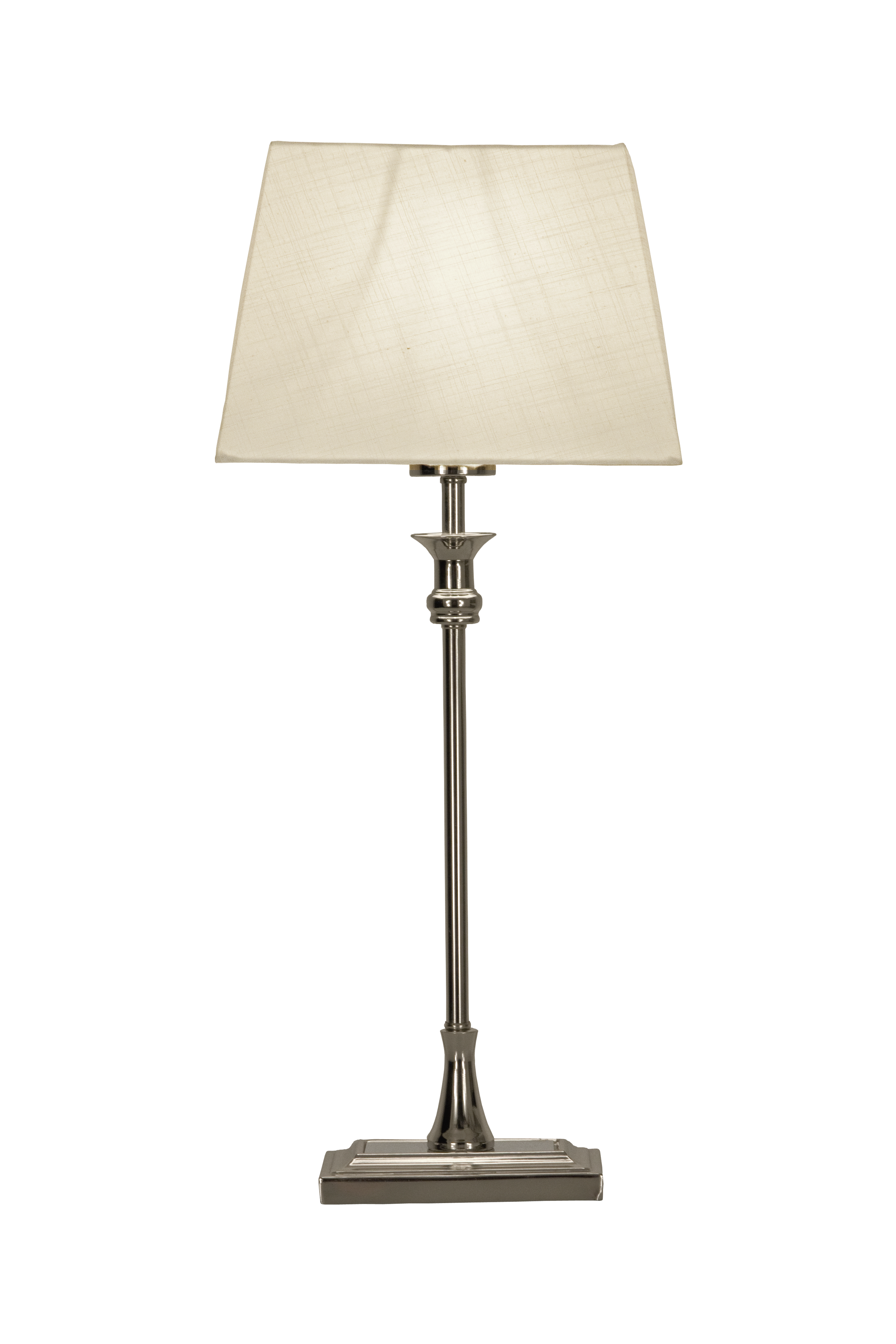 ANETTE bordlampa låg, silver/vit - Aneta Lighting - 2