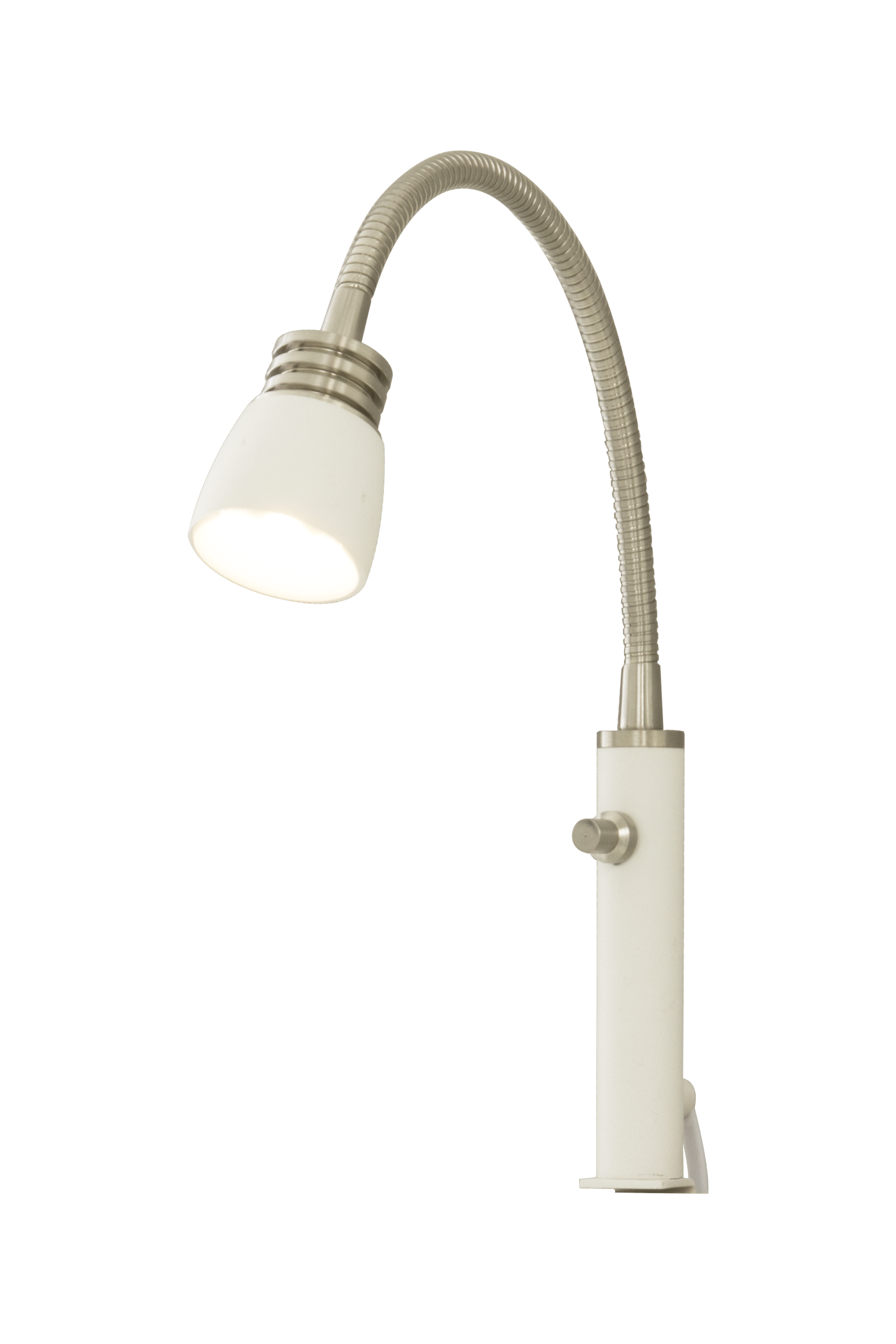 EKETORP sänglampa, vit/stål - Aneta Lighting - 3