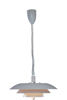 EPSILON taklampa med hiss, vit - Aneta Lighting