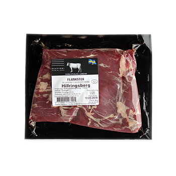Flankstek, ca 1 kg. Jmf-pris kr/kg: