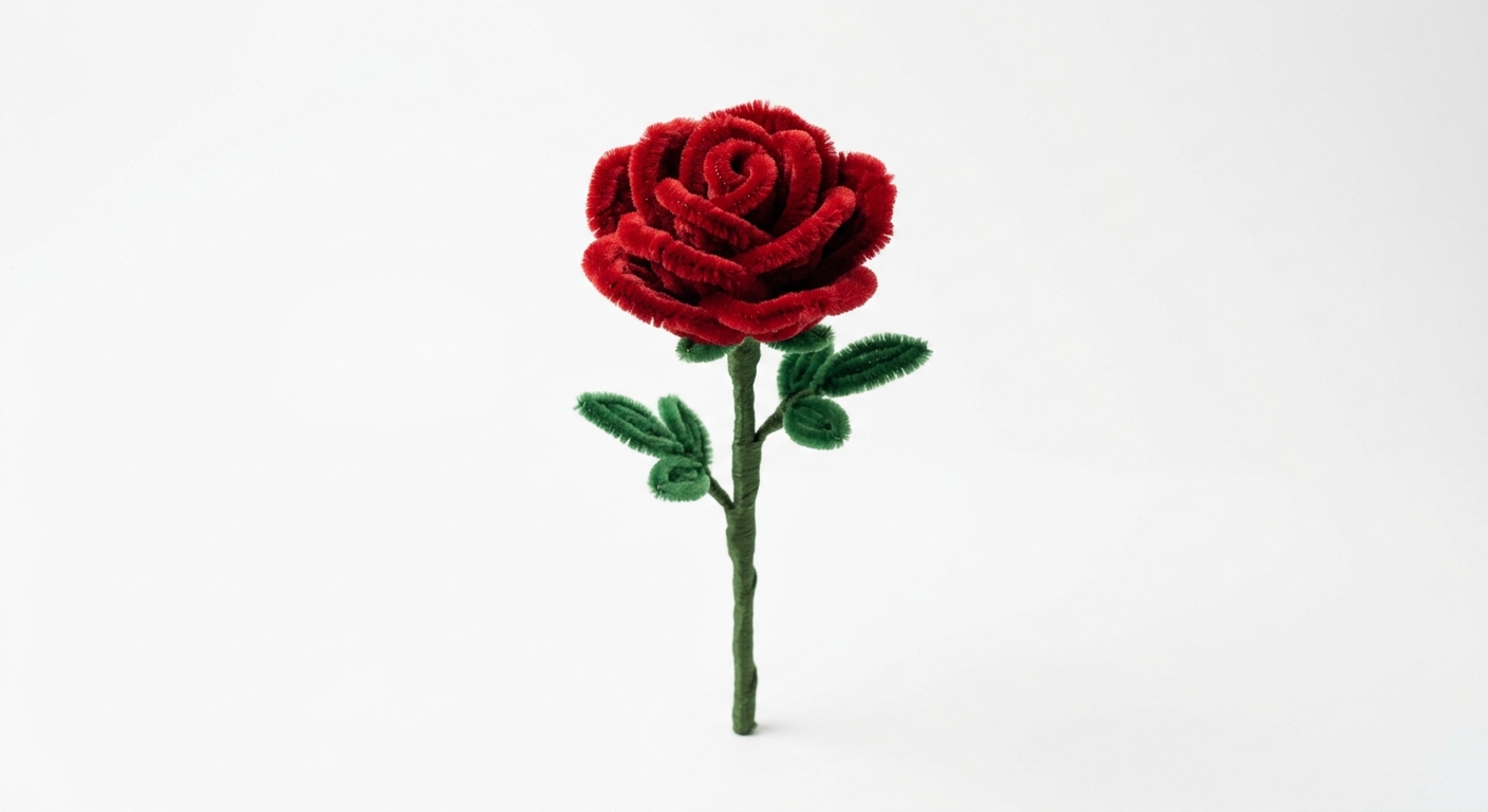Enkel Piprensarros - Handgjord Evighetsblomma