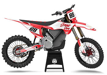 Stark Varg Stripe white and red